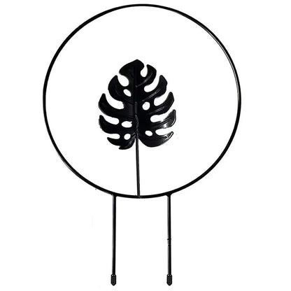 1/4PCS Garden Plant Support Stake Stand Climbing Plants Round Heart Shaped Potted Plant Support Frame Garden Trellis for Yard