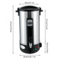 10.8L Wax Melter for Candle Making Wax Warmer Machine Large Electric Wax Melting Pot with Heating Spout
